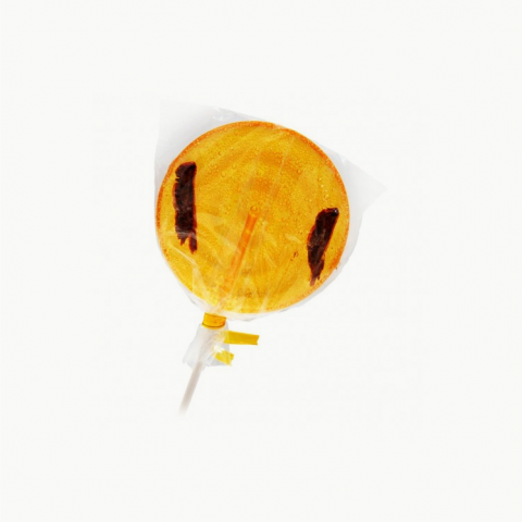 Orange & Grasshopper lollipop