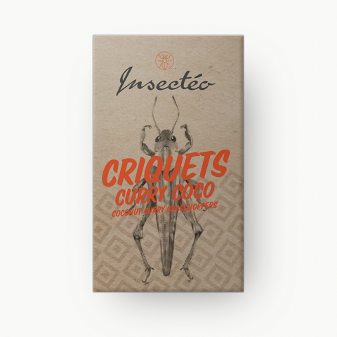 Criquets curry-coco