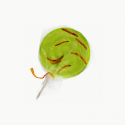 Apple & Worm Lollipop