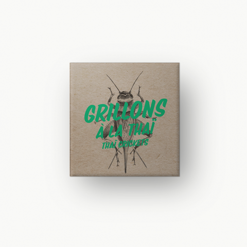 Grillons à la thaï petit format pour deux personnes - INSECTÉO 