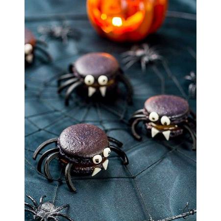 Blog 6489 Araignees macaron a la reglisse de Halloween reference2