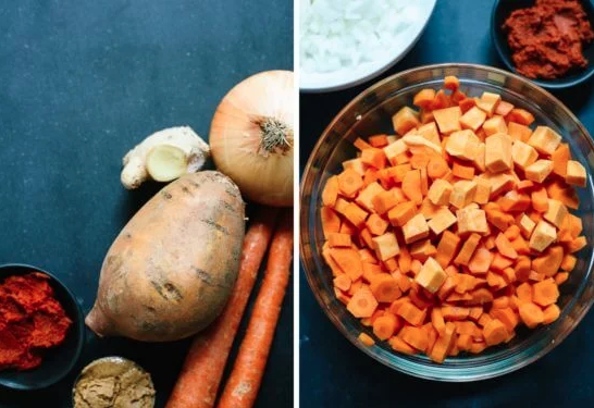 Blog 6853 preparation soupe carottes grillons