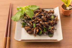 salade de grillons