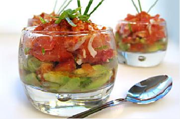 verrine vers fromage