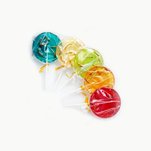 Assortiment de sucettes ver