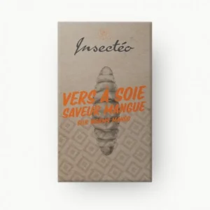 Vers à soie saveur mangue - INSECTÉO
