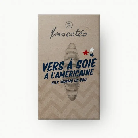Vers à soie à l'américaine - INSECTÉO
