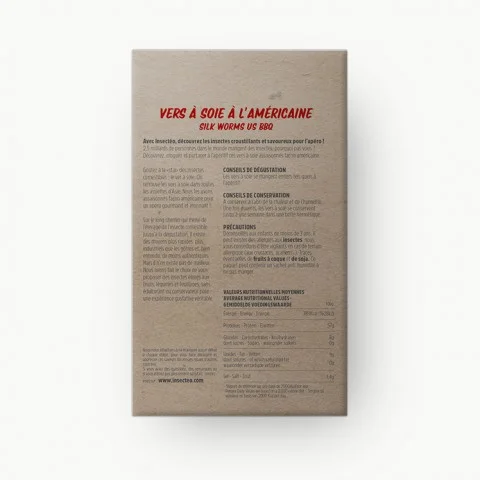 Vers à soie à l'américaine - INSECTÉO