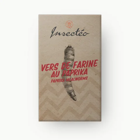 INSECTÉO - Vers de farine au BBQ