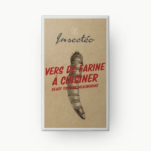 INSECTÉO - Vers de farine nature